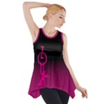 ZOUK - forget the time Side Drop Tank Tunic