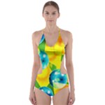 COLORS OF BRAZIL Cut-Out One Piece Swimsuit