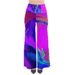The Perfect Wave pink blue red cyan Women s Chic Palazzo Pants 