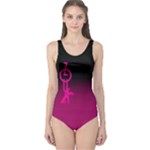ZOUK pink/purple One Piece Swimsuit