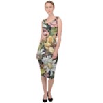 comfy vintage floral abstract Sleeveless Pencil Dress