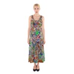 Pop Art - Spirals World 1 Sleeveless Maxi Dress
