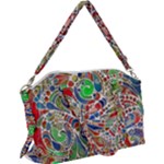 Pop Art - Spirals World 1 Canvas Crossbody Bag