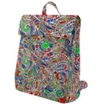 Pop Art - Spirals World 1 Flap Top Backpack