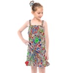 Pop Art - Spirals World 1 Kids  Overall Dress