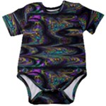 Abstract Art - Adjustable Angle Jagged 2 Baby Short Sleeve Onesie Bodysuit