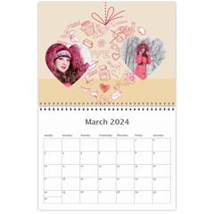 Love,calendar 2022 By Ki Ki Month