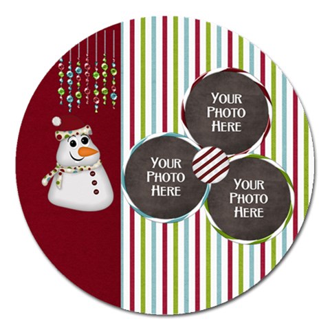 Christmas Dazzle Magnet By Lisa Minor Front