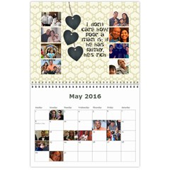 Calendar 2015 By Michelle Month
