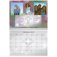 Childrens Bible Verse Mini Calendar By Joy Johns Jan 2022