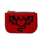 Winged Devil Heart Coin Change Purse