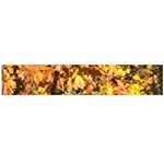 Golden Leaves Large Flano Scarf 
