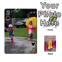 Rainyday Playing Cards By Lily Hamilton Front - Spade2