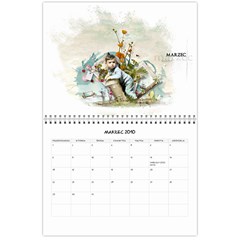 2010 Calendar By Mru Month
