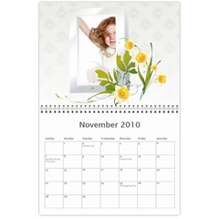 Flower Calendar By Wood Johnson Month