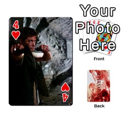 Supernatural Playing Cards By Leigh Front - Heart4