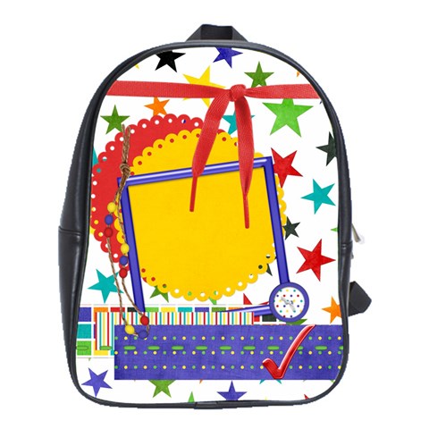Wkm School Backpack 1 By Lisa Minor Front