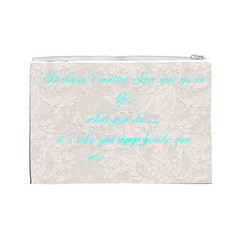 Anniversary Wedding Makeup Bag By Patricia W Back