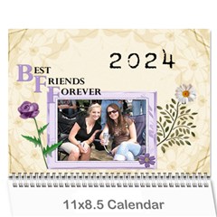 Best Friends Forever Calendar (12 Month) By Lil Cover