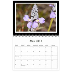 2013 Basic Black & White Calendar By Mim Month