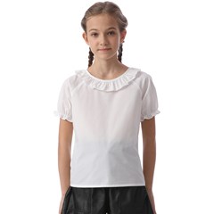 Kids  Frill Chiffon Blouse