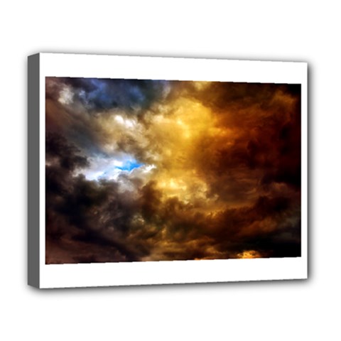 Cloudscape Deluxe Canvas 20  X 16  (stretched) by artposters