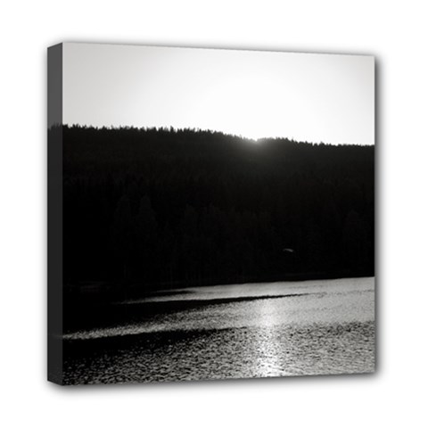 Waterscape, Oslo 8  X 8  Framed Canvas Print by artposters