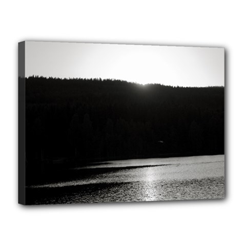 Waterscape, Oslo 12  X 16  Framed Canvas Print by artposters