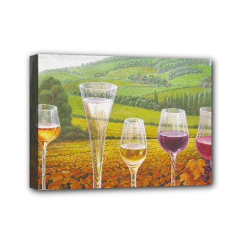 Vine 5  X 7  Framed Canvas Print by fabfunbox