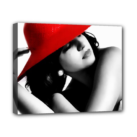 Red Hat Canvas 10  X 8  (framed) by dray6389