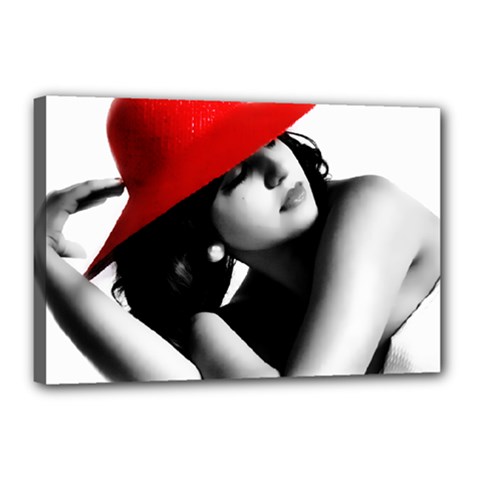 Red Hat Canvas 18  X 12  (framed) by dray6389