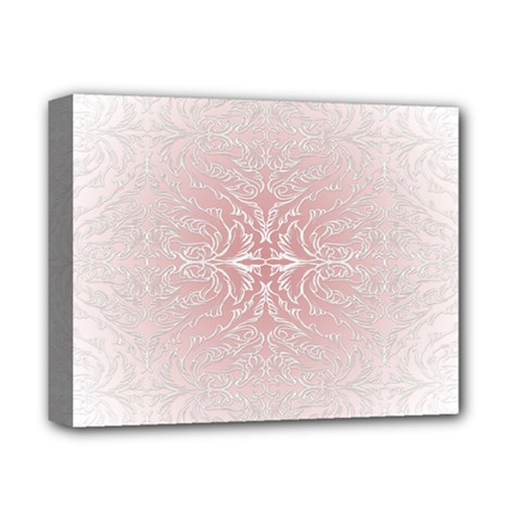 Elegant Damask Deluxe Canvas 14  X 11  (framed) by ADIStyle