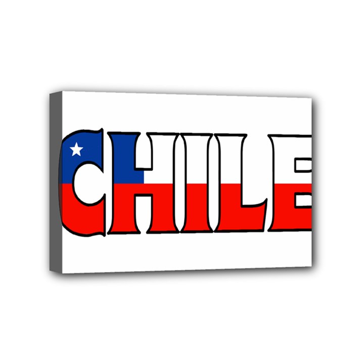 Chile Mini Canvas 6  x 4  (Framed)