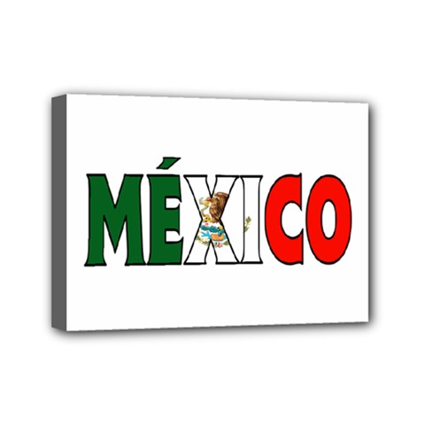 Mexico (n) Mini Canvas 7  X 5  (framed) by worldbanners