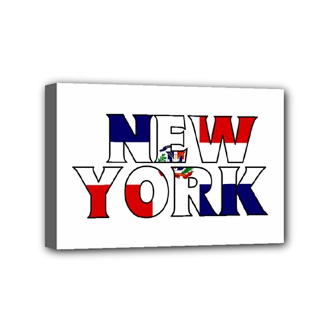 New York Dr Mini Canvas 6  X 4  (framed) by worldbanners