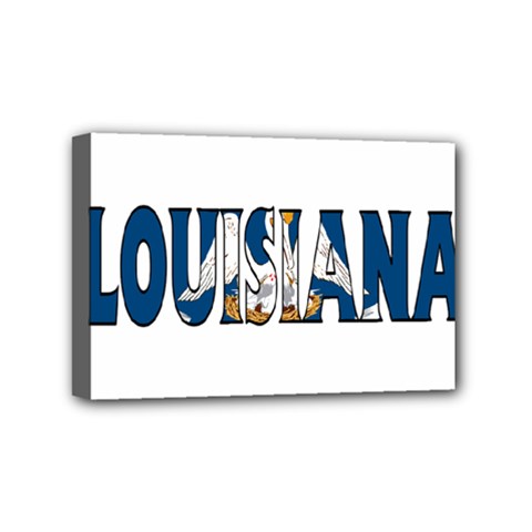 Louisiana Mini Canvas 6  X 4  (framed)