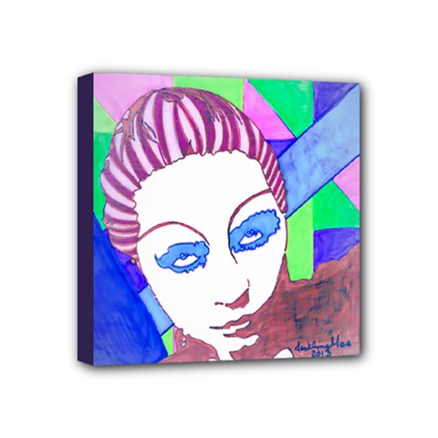 Strong Mini Canvas 4  X 4  (framed) by JacklyneMaeDesignsMarketingproducts