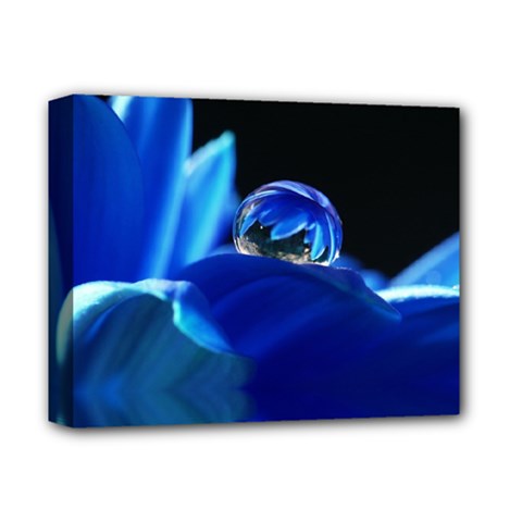 Waterdrop Deluxe Canvas 14  X 11  (framed) by Siebenhuehner