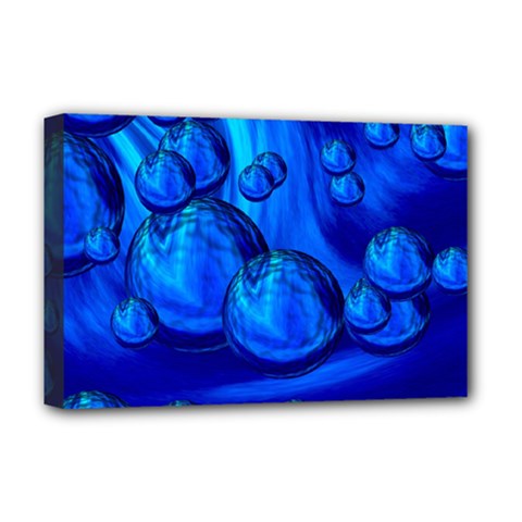 Magic Balls Deluxe Canvas 18  X 12  (framed) by Siebenhuehner