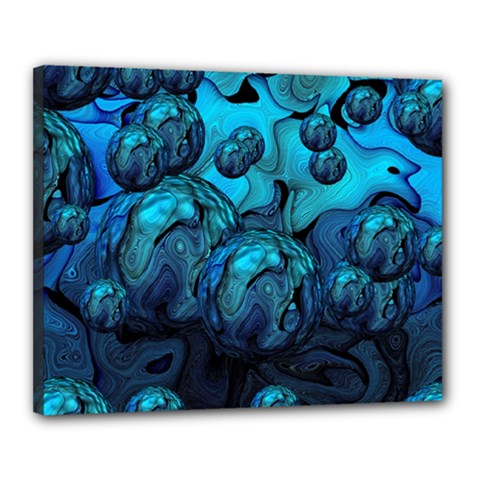 Magic Balls Canvas 20  X 16  (framed)