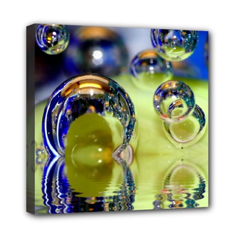 Marble Mini Canvas 8  X 8  (framed) by Siebenhuehner