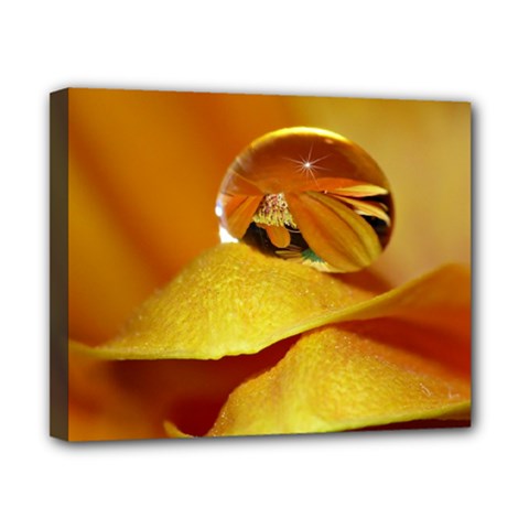 Drops Canvas 10  X 8  (framed) by Siebenhuehner