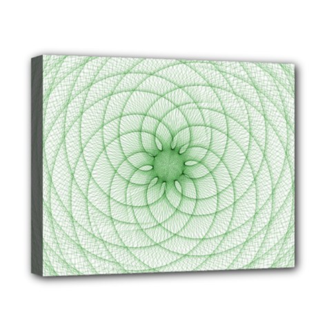 Spirograph Canvas 10  X 8  (framed) by Siebenhuehner