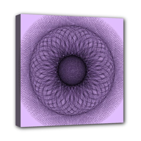 Mandala Mini Canvas 8  X 8  (framed) by Siebenhuehner