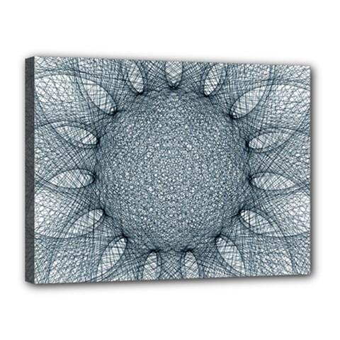 Mandala Canvas 16  X 12  (framed) by Siebenhuehner