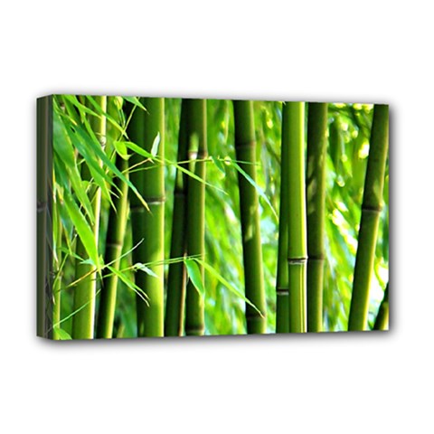 Bamboo Deluxe Canvas 18  X 12  (framed) by Siebenhuehner