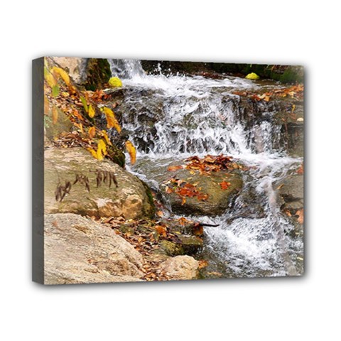 Waterfall Canvas 10  X 8  (framed) by uniquedesignsbycassie