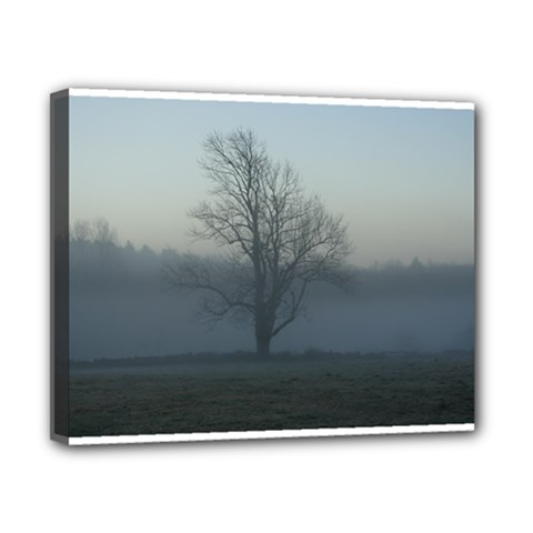Foggy Tree Canvas 10  X 8  (framed) by plainandsimple