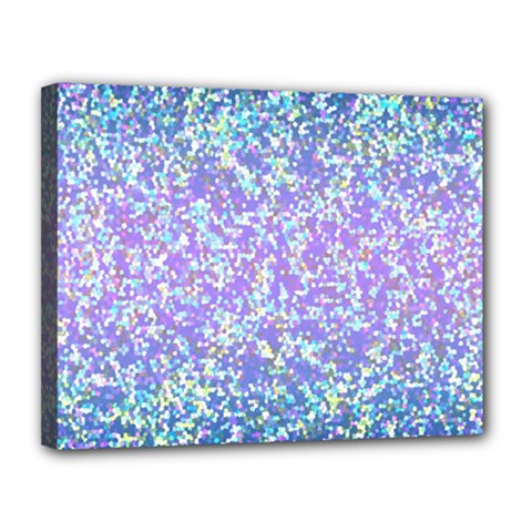 Glitter2 Canvas 14  X 11  (framed)