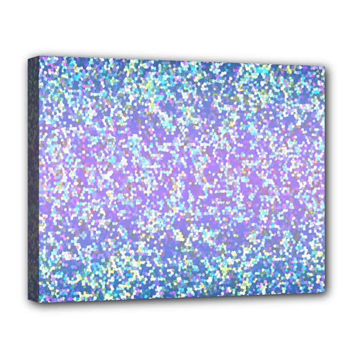 Glitter2 Canvas 14  x 11  (Framed)